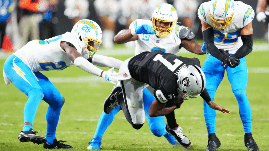 Chargers CRUSH Raiders: Defense Dominates Monday Night