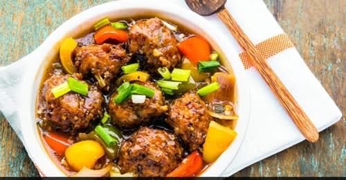 Chicken Manchurian satisfy your mid week cravings with this indo chinese recipe