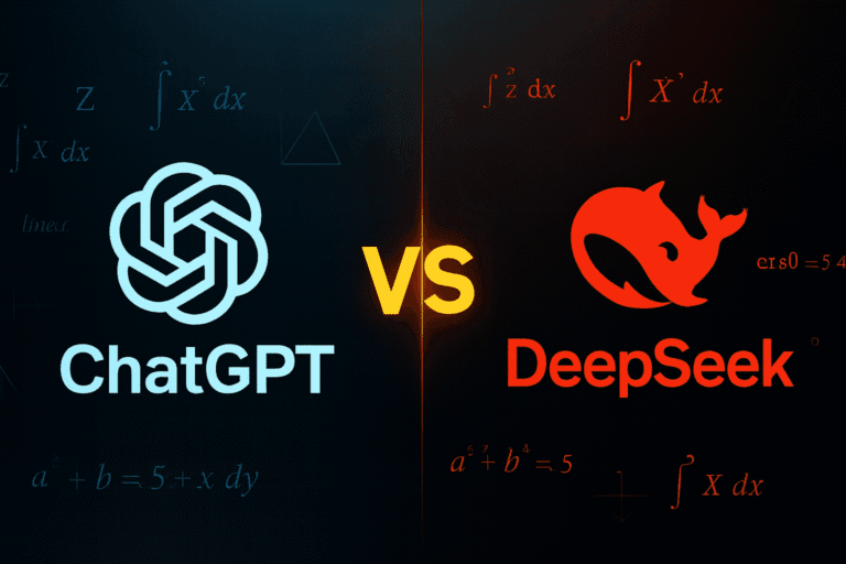 Is ChatGPT or DeepSeek Better at Math?