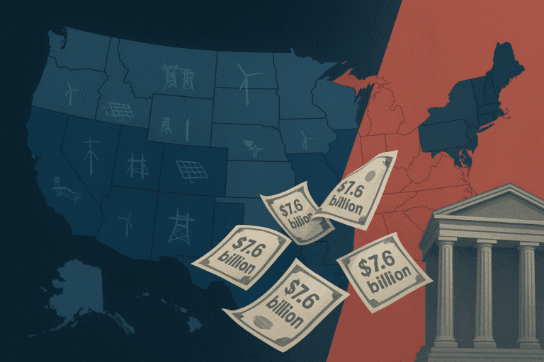 Trump Accused of Punishing Blue States Over Energy Cash