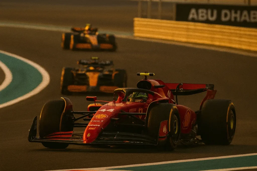 Hamilton Crashes as Russell Denies Norris Glory