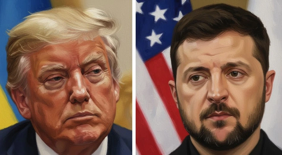 Trump to Zelensky: Accept Deal, 'You're Losing' War