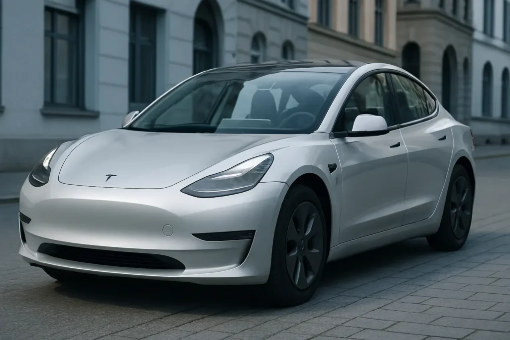 Tesla's Cheap Model 3 Hits Europe as Sales Crumble